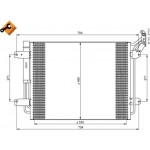 Nrf Συμπυκνωτής, σύστ. Κλιματισμού - 35848 Nrf Συμπυκνωτής, σύστ. Κλιματισμού - 35848
