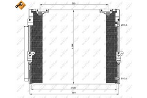 Nrf Συμπυκνωτής, σύστ. Κλιματισμού - 35862