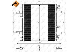 Nrf Συμπυκνωτής, σύστ. Κλιματισμού - 35925