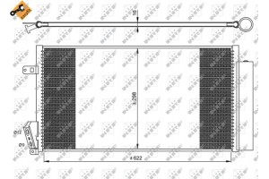Nrf Συμπυκνωτής, σύστ. Κλιματισμού - 35940