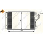 Nrf Συμπυκνωτής, σύστ. Κλιματισμού - 35996 Nrf Συμπυκνωτής, σύστ. Κλιματισμού - 35996