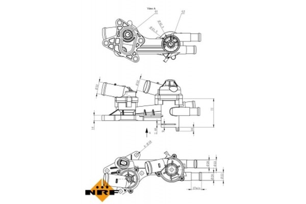 Nrf Θερμοστάτης, Ψυκτικό Υγρό - 725179