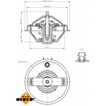 Nrf Θερμοστάτης, Ψυκτικό Υγρό - 725210