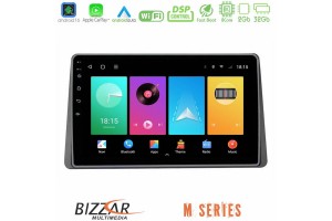 Bizzar M Series 8Core Android16 2+32GBRenault Arkana 2019-> Navigation Multimedia Tablet 10"