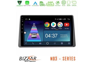 Bizzar ND3 Series 8Core Android15 2+64GBRenault Arkana 2019-> Navigation Multimedia Tablet 10"