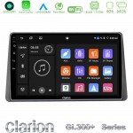 Clarion GL300+ Series 4Core Android11 4+64GBRenault Arkana 2019-> Navigation Multimedia Tablet 10"
