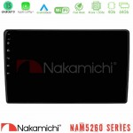 Nakamichi NAM5260 Series 4Core Android13 4+64GB Renault Kangoo / Nissan Townstar Navigation Multimedia Tablet 10" Με Carplay & Android Auto