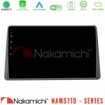 Nakamichi NAM5710 Series 8Core Android13 4+64GBRenault Arkana 2019-> Navigation Multimedia Tablet 10"