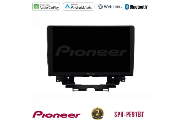 Pioneer SPH-PF97BT Seriesrenault Kangoo / Nissan Townstar Multimedia Station 9" (Tablet Style) Με Carplay & Android Auto