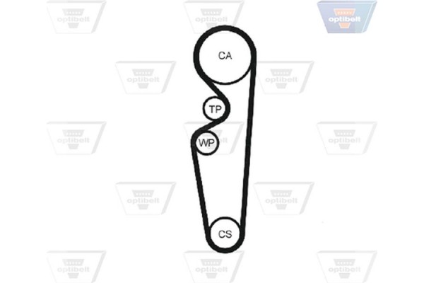Optibelt Οδοντωτός Ιμάντας - Zrk 1108 Optibelt Οδοντωτός Ιμάντας - Zrk 1108