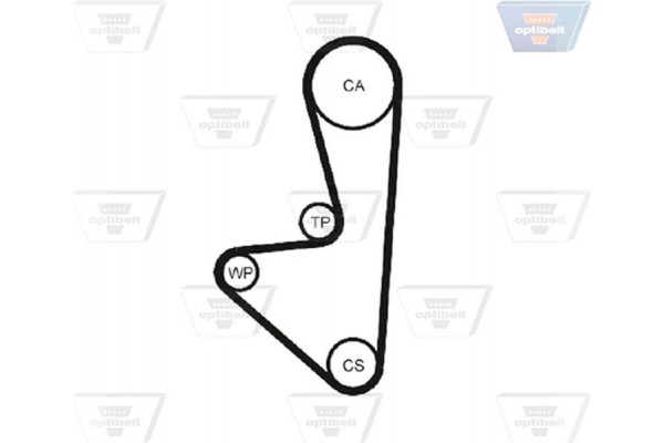 Optibelt Οδοντωτός Ιμάντας - Zrk 1118 Optibelt Οδοντωτός Ιμάντας - Zrk 1118