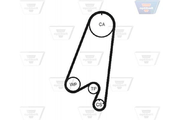 Optibelt Οδοντωτός Ιμάντας - Zrk 1203 Optibelt Οδοντωτός Ιμάντας - Zrk 1203