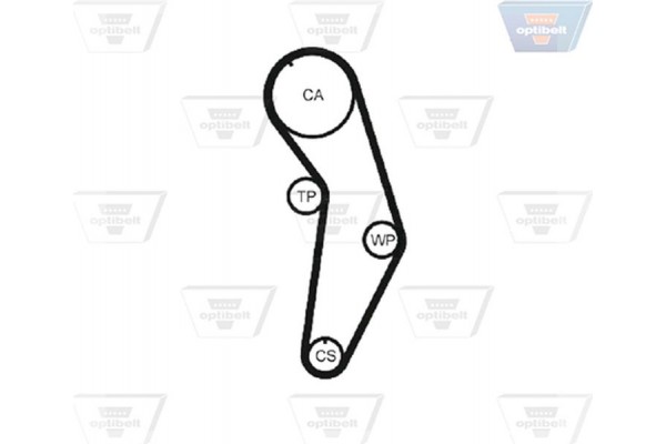 Optibelt Οδοντωτός Ιμάντας - Zrk 1216 Optibelt Οδοντωτός Ιμάντας - Zrk 1216