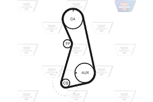 Optibelt Οδοντωτός Ιμάντας - Zrk 1237 Optibelt Οδοντωτός Ιμάντας - Zrk 1237