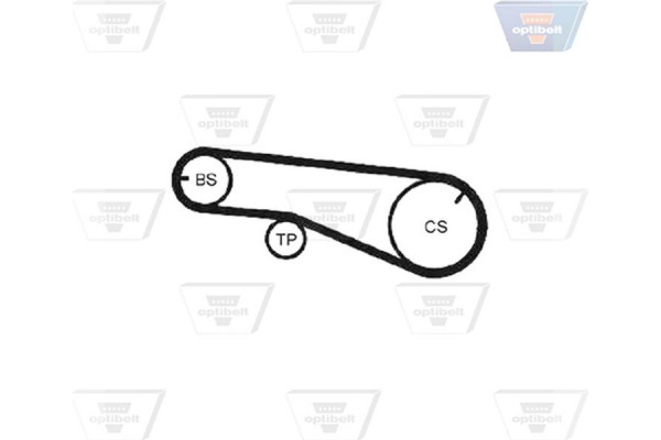 Optibelt Οδοντωτός Ιμάντας - Zrk 1388 Optibelt Οδοντωτός Ιμάντας - Zrk 1388