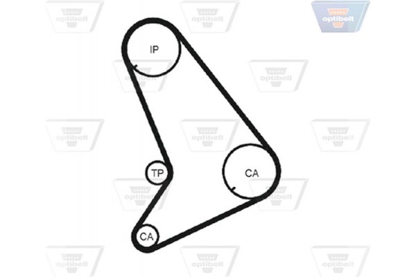 Optibelt Οδοντωτός Ιμάντας - Zrk 1425 Optibelt Οδοντωτός Ιμάντας - Zrk 1425