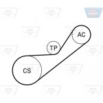 Optibelt Σετ Ιμάντων poly-V - 4 Pk 925KT1