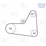 Optibelt Σετ Ιμάντων poly-V - 6 Pk 1045KT2