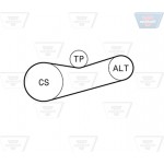 Optibelt Σετ Ιμάντων poly-V - 6 Pk 1180KT2