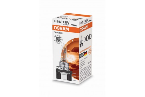 Osram Original Line H15 12V 15/55W 64176 – 1 τεμ.