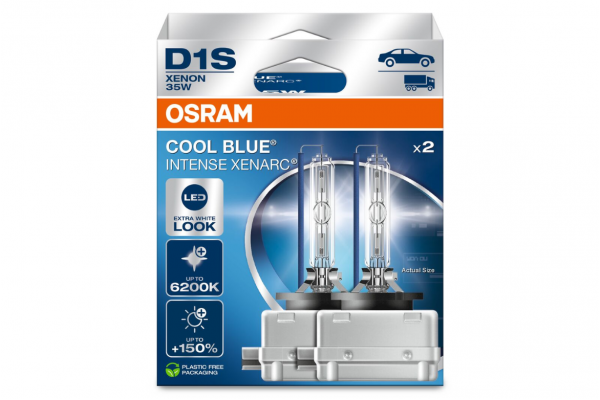 Osram Cool Blue Intense D1S 12V 35W 66140CBN-2HB – 2 Τεμ
