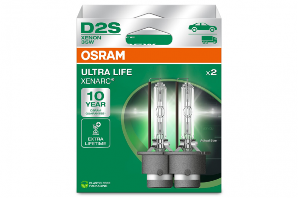 Osram Ultra Life D2S 85V 35W 66240ULT-2HB – 2 Τεμ