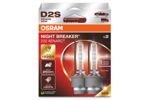 Osram Xenarc Night Breaker Laser D2S 85V 35W 66240XN2-2HB – 2 Τεμ