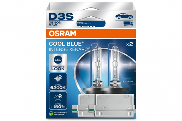 Osram Cool Blue Intense D3S 42V 35W 66340CBN-2HB – 2 Τεμ