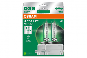 Osram Ultra Life D3S 42V 35W 66340ULT-2HB – 2 Τεμ