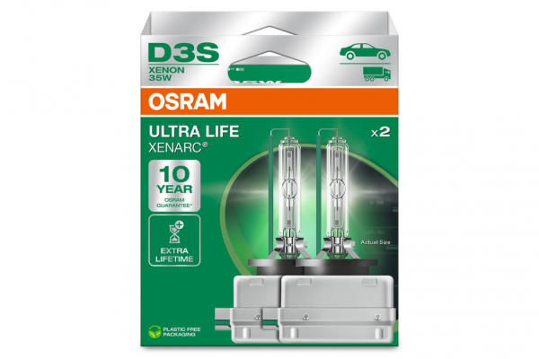 Osram Ultra Life D3S 42V 35W 66340ULT-2HB – 2 Τεμ