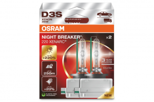 Osram Xenarc Night Breaker Laser D3S 42V 35W 66340XN2-2HB – 2 Τεμ