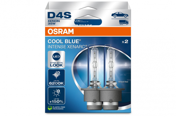 Osram Cool Blue Intense D4S 42V 35W 66440CBN-2HB – 2 Τεμ