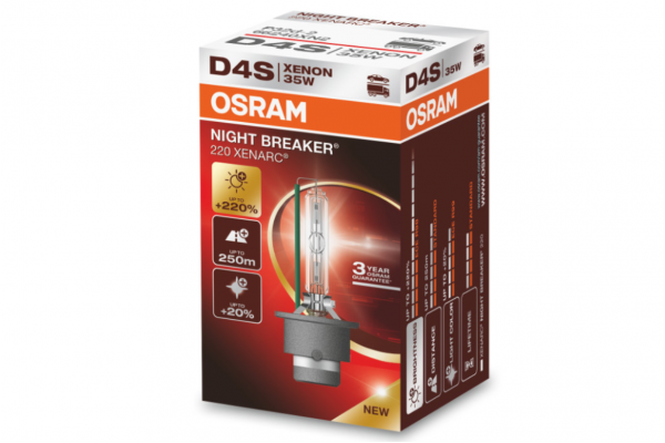 Osram Xenarc Night Breaker Laser D4S 42V 35W 66440XN2 – 1 Τεμ