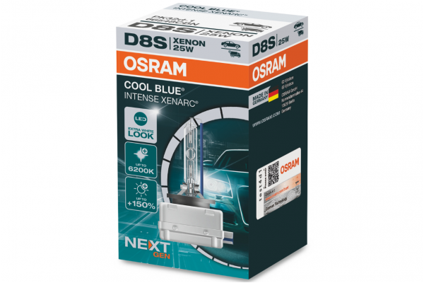 Osram Cool Blue Intense Next Gen D8S 42V 25W 66548CBN – 1 Τεμ