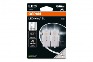 Osram Ledriving SL W21W - Λάμπες LED Ψυχρό Λευκό 6000K 12V - 2 τεμ - 7505DWP-2BL