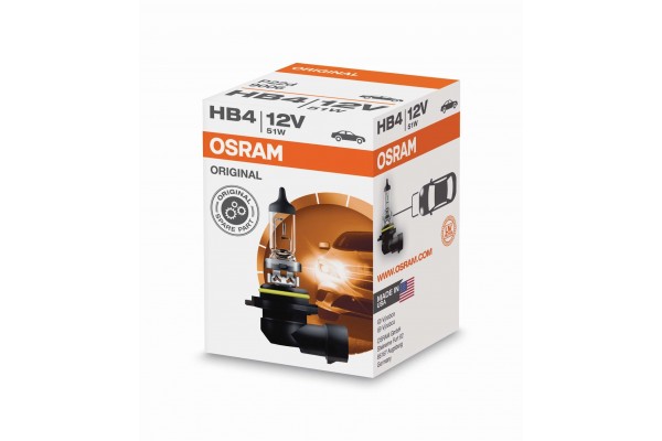Osram Original Line HB4 12V 51W 9006 – 1 τεμ.