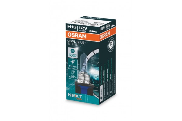 Osram Cool Blue Intense Next Gen H15 12V 55/15W 64176CBN – 1 τεμ.