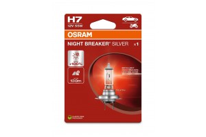 Osram Night Breaker Silver H7 12V 55W PX26d 64210NBS‑1BL – 1 τεμ.