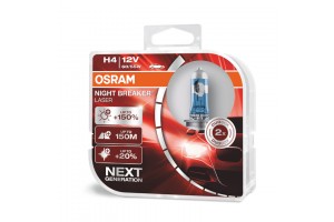 Osram Night Breaker Laser H4 12V 60/55W 64193NL-HCB – Σετ 2 τεμ.