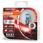 Λαμπες Osram HB4 12V 51W Night Breaker Laser +150% Περισσοτερο Φως