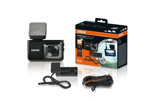 Osram Roadsight Pro 30 - Κάμερα Καταγραφής Αυτοκινήτου Dash Cam 1296p WiFi - 1 τεμ - OTDC30