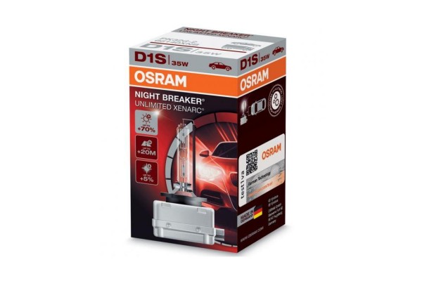 Osram Xenarc Night Breaker Unlimited D1S D1SNBS
