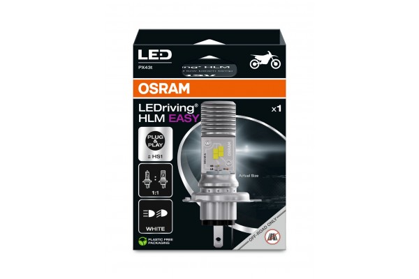 Osram LEDriving HLM EASY HS1 (LED Motorcycle Headlight) 12 V 5 W 64185DWESY‑1HB – 1 τεμ.