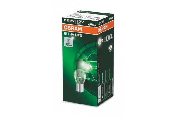 Osram Ultra Life P21W 12V 21W 7506ULT – 1 τεμ.