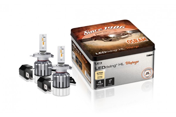 Osram LEDriving HL Vintage H4/H19/R2 12V 14 W 64193DWVNT‑2MB – σετ 2 τεμ.