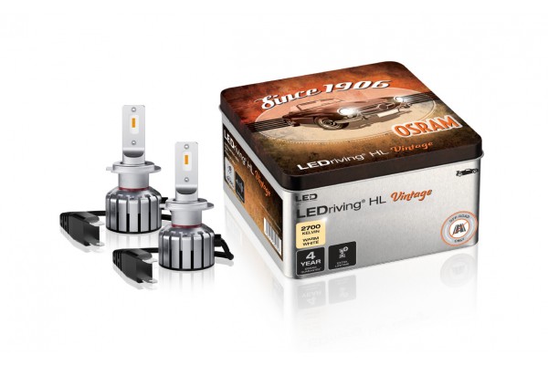 Osram LEDriving HL VINTAGE H7/H18 12V 18W 64210DWVNT‑2MB – Σετ 2 τεμ.