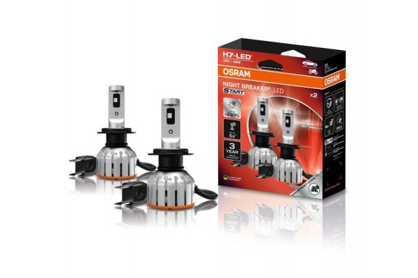 Osram Night Breaker LED Start H7 12V 16W 4210DWNBST‑2HB – σετ 2 τεμ.