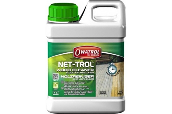NET-TROL Καθαριστικό ξύλου και αποκαταστάτης χρώματος 2.5lt