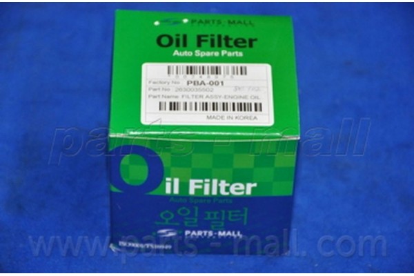PARTS-MALL Φίλτρο Λαδιού - PBA-001