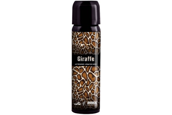 Αρωματικό Aυτοκινήτου Spray Feral Animal Collection Giraffe 70ml